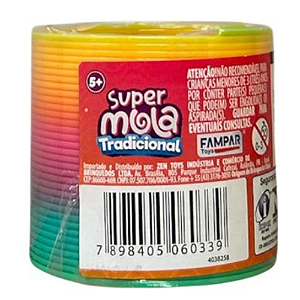 Brinquedo Super Mola Colorida - 1UN