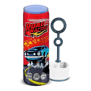 Brinquedo Lança Bolha Road Racing - Embalagem com 60ML