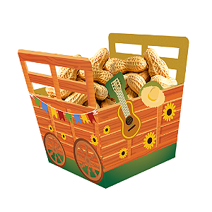 Cachepot Carroça Arraiá