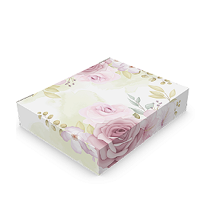 Caixa Presente Rosas G