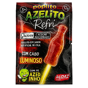 Pirulito Poplito Refri Sortido - Embalagem com 12G