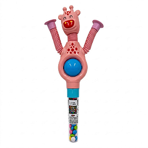 Confeitos Sortidos  com Brinquedo Estika e Volta - Embalagem com 12G