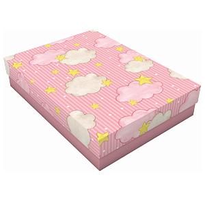 Caixa Retangular Céu de Carinho G