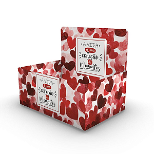 Cesta Amor Corações