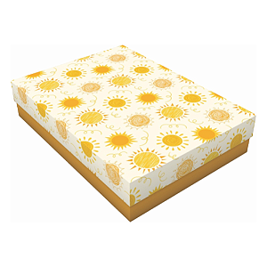 Caixa Retangular Raios de Sol G