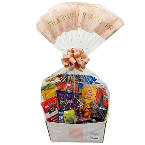 Cesta Essência Rosa