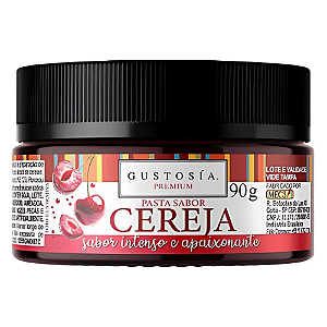 Pasta Concentrada Gustosía Sabor Cereja - Embalagem com 90G