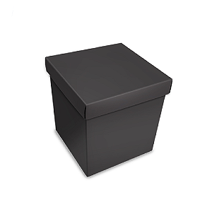 Caixa Cubo Preta