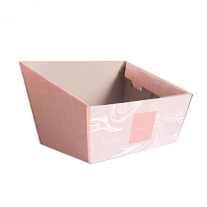 Cesta Trapézio Estampa Aura G