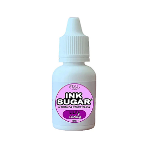 Tinta Alimentícia Ink Sugar Lilás Candy - Embalagem com 15ML