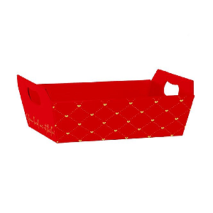 Cesta Paper New Love Vermelho P