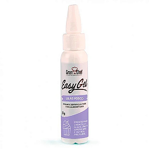 Corante Easy Gel Gran Chef Lilás Fosco - Embalagem com 25G