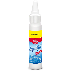 Corante Alimentício Liquigel Arcólor Amarelo - Embalagem com 30G