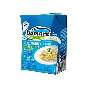 Creme Culinário Damare - Embalagem com 200G