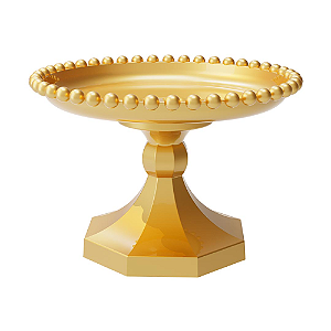 Mini Boleira Pérola Cor Dourado 15CM