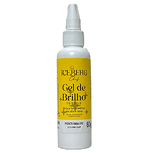 Gel de Brilho Iceberg Incolor - Embalagem com 60G