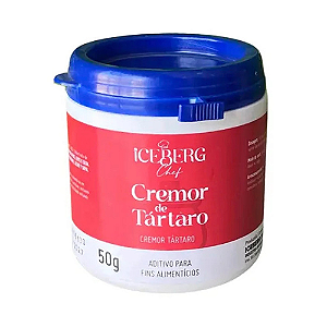 Cremor de Tártaro - Embalagem com 50G