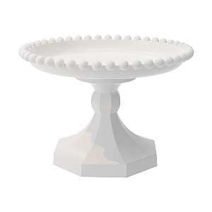 Mini Boleira Pérola Cor Branco 15CM