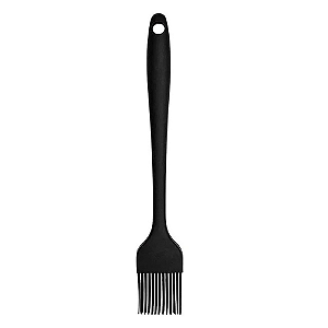 Pincel Mimo Style Silicone Preto - Embalagem com 1UN