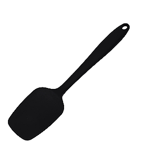 Espátula Pequena Mimo Style Silicone Preto - Embalagem com 1UN