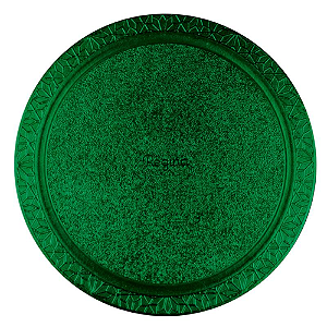 Cake Board Metalizado Regina Verde 32CM