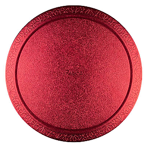 Cake Board Metalizado Regina Vermelho 32CM