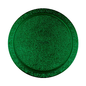 Cake Board Metalizado Regina Verde 28CM