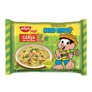 Macarrão Instantâneo Nissin Sabor Canja de Galinha - Embalagem com 75G