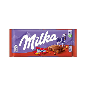 Chocolate Milka Daim - Embalagem com 90G