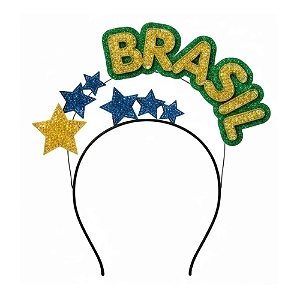 Tiara Popper Edição Brasil - Embalagem com 1UN