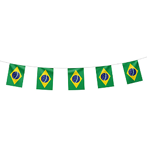 Faixa Decorativa Popper Edição Brasil - Embalagem com 18UN