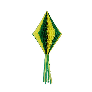 Balão Decorativo Popper Edição Brasil P - Embalagem com 1UN