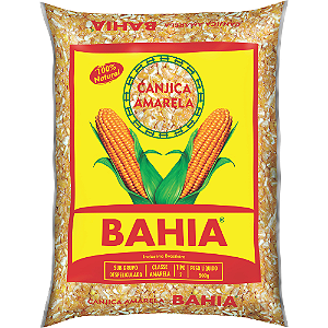 Canjica Amarelo Bahia - Embalagem com 500G