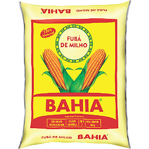 Fubá de Milho Bahia - Pacote com 500G