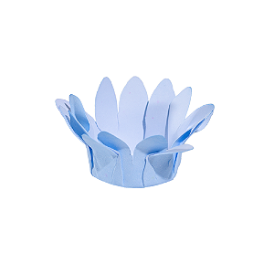 Forminha Decora Doces Mini Madri Azul Bebê - Embalagem com 30UN