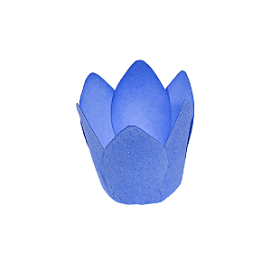 Forminha Decora Doces Monaco Azul Claro - Embalagem com 50UN