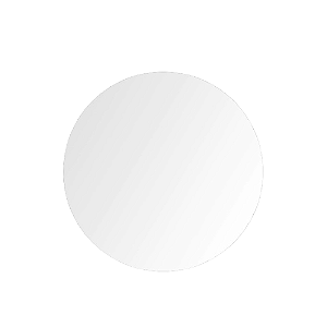 Cake Board Redondo Branco Sublimis Laser MDF 21CM
