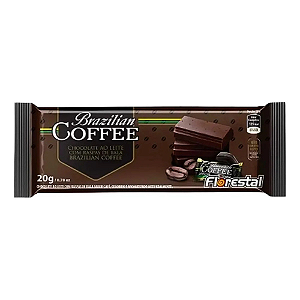 Chocolate Florestal Brazilian Coffee - Embalagem com 20G