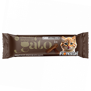 Chocolate Florestal Língua de Gato ao Leite - Embalagem com 9G