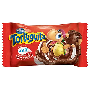 Chocolate Arcor Tortuguita Ao Leite Brigadeiro - Embalagem com 15,5G