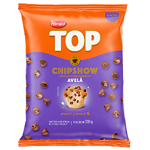 Chocolate Gota Chips Show Forneável Top Harald Avelã - Embalagem com 1,01KG