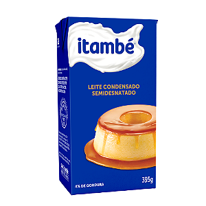 Leite Condensado Semidesnatado Itambé - Embalagem com 395G