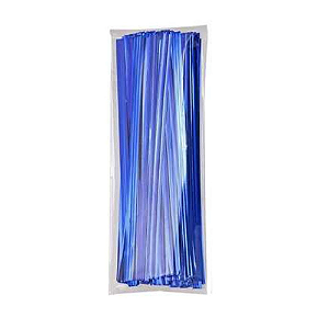 Fecho Prático Cor Azul - Embalagem com 100 UN