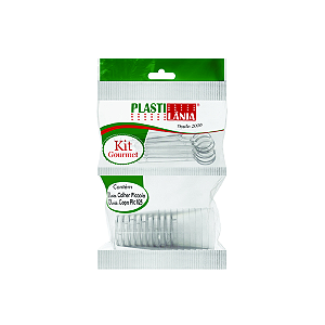 Kit Gourmet Plastilânia 25ML - Embalagem com 10 UN