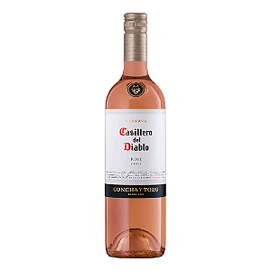 Vinho Casillero del Diablo Rosé - Garrafa com 750ML