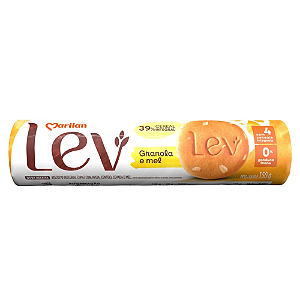 Biscoito Marilan Lev Granola e Mel - Embalagem com 150G