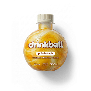 Coquetel Drinkball Piña Bolada - Embalagem com 300ML