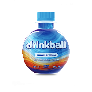 Coquetel Drinkball Summer Blue - Embalagem com 300ML
