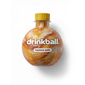 Coquetel Drinkball Banana Split - Embalagem com 300ML