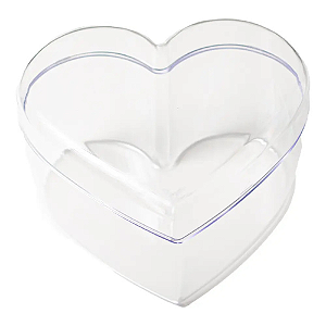 Cake Box Bluestar Coração Cristal com Tampa - Embalagem com 750ML